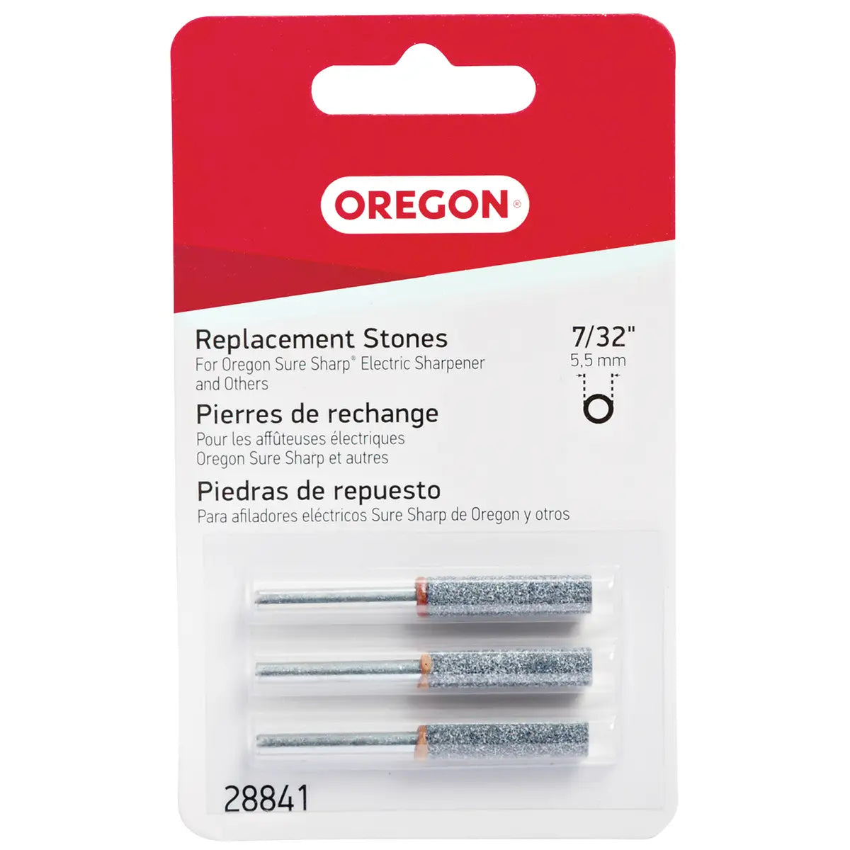 Oregon 7/32" (5.5 mm) Replacement Stones