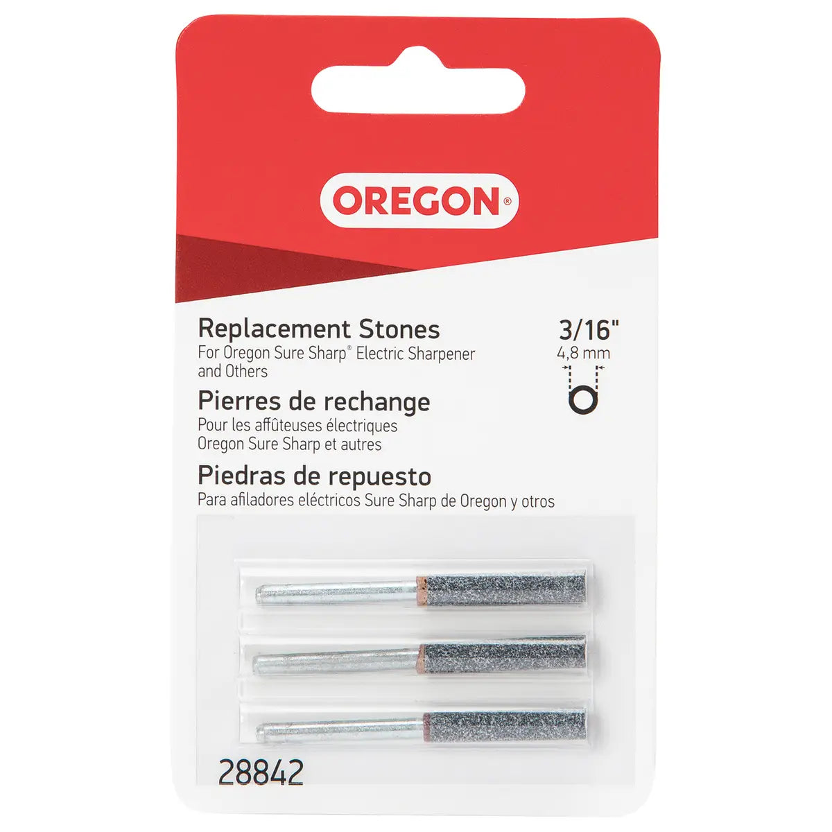 Oregon 7/32" (5.5 mm) Replacement Stones
