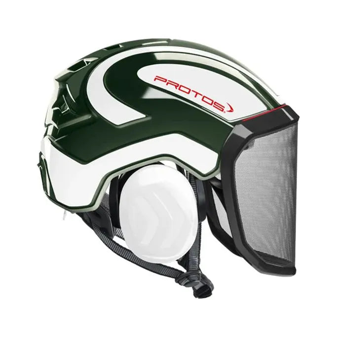 Pfanner PROTOS-GW Protos Helmet, Green/White
