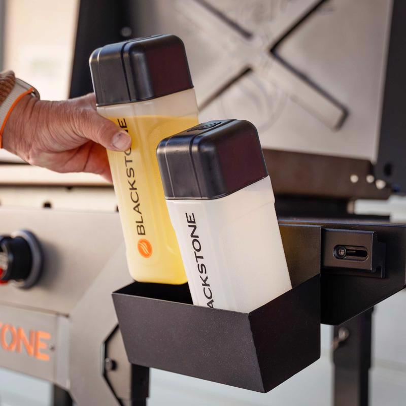 Blackstone 2311 Iron Forged 2 Burner Liquid Propane Outdoor Griddle with Hood Black