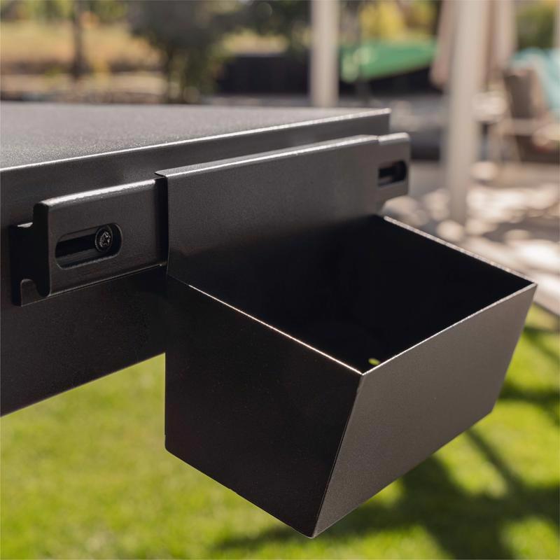 Blackstone 2310 Iron Forged 4 Burner Liquid Propane Outdoor Griddle with Hood Black