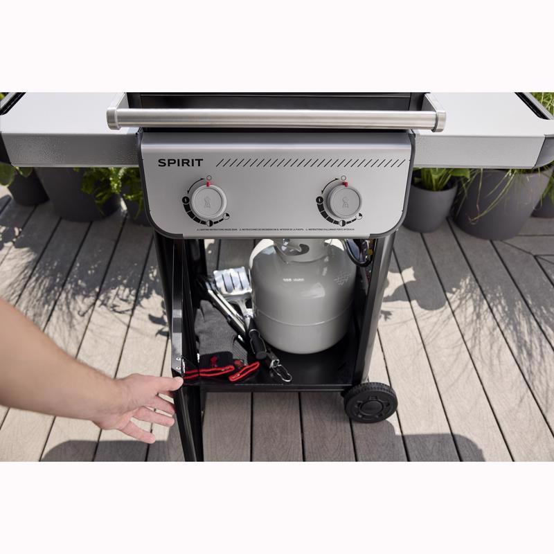 Weber Spirit E-210 2 Burner Liquid Propane Grill Black