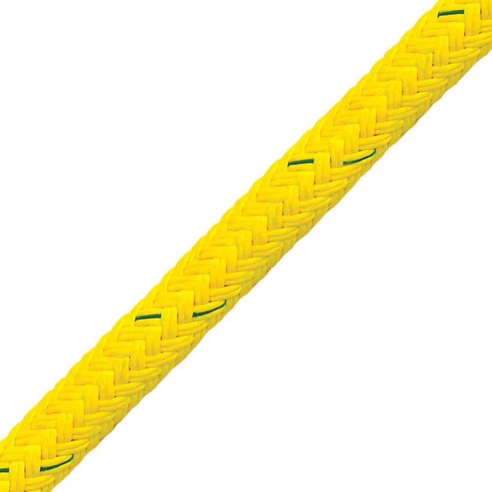 Samson SB916200 Stable Braid Yellow Rope, 9/16
