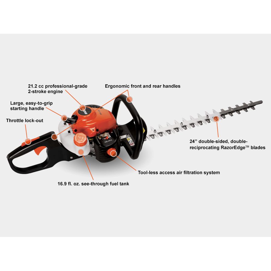 Echo HC-155 21.2CC 24" HEDGE TRIMMER