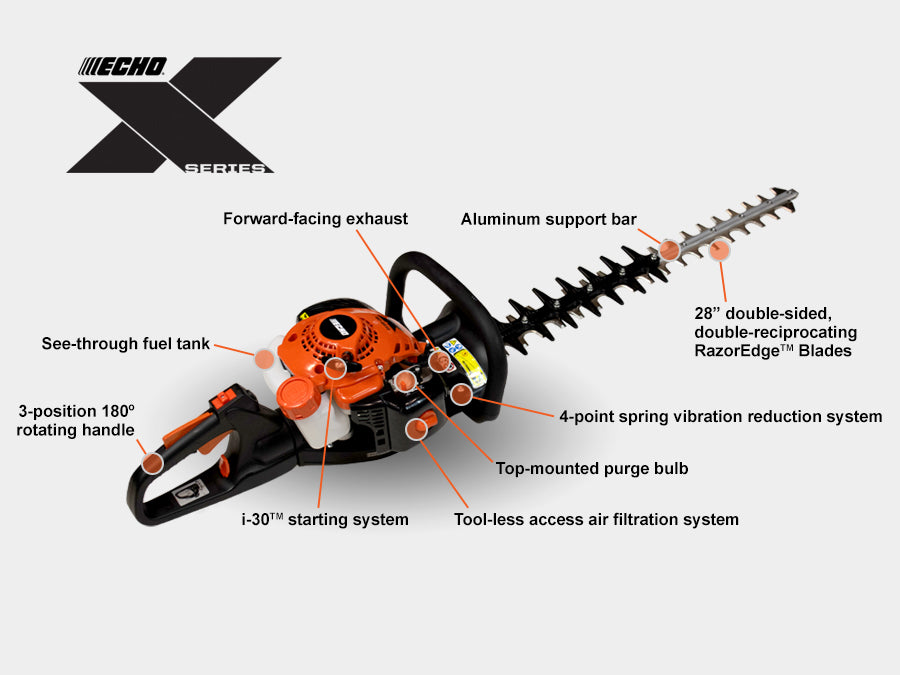 Echo HC-2810 21.2CC 28" HEDGE TRIMMER