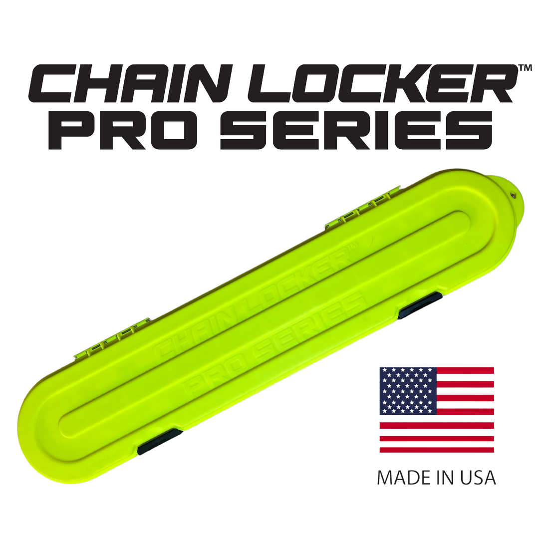 Chain Locker Pro Series Chainsaw Chain Storage Case Orange Organization Box Universal