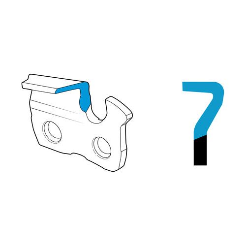 OREGON 20BPX Saw Chain (.050 Gauge - .325 Pitch - Micro Chisel / Standard Sequence)