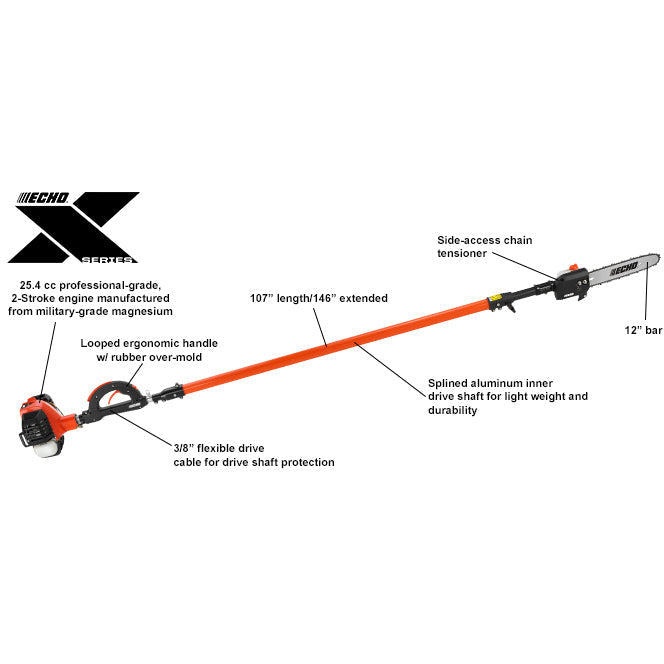 Echo PPT-2620 X Series Power Pruner Telescoping