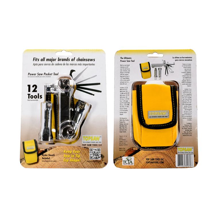 Top Saw TSPWP-BL Multitool for Chainsaws and Outdoor Power Equipment