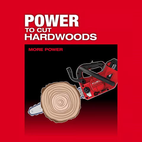 Milwaukee M18 Fuel 3016-21PS 10 in. 18 V Battery Pole Saw Kit w/ Extension (8.0 Forge Battery & Charger)