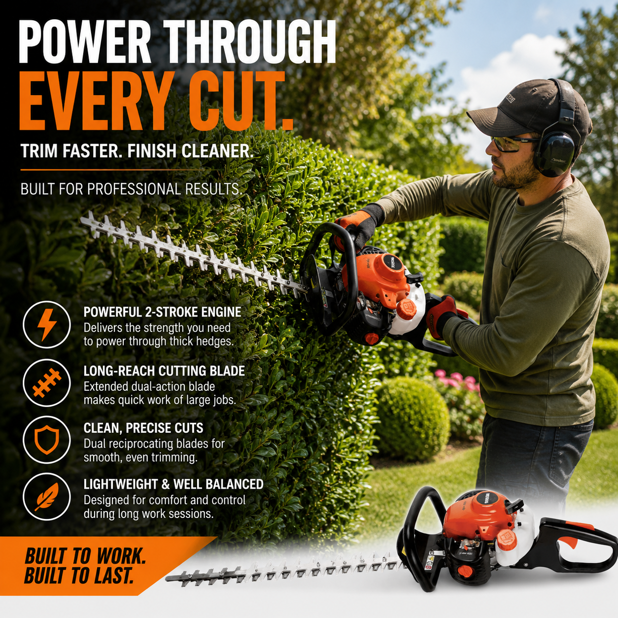 Echo HC-155  21.2CC 24" HEDGE TRIMMER