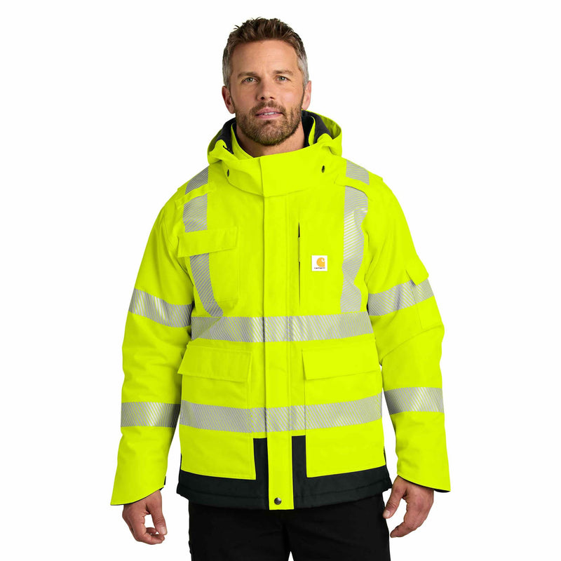 Carhartt hi vis winter coat on sale
