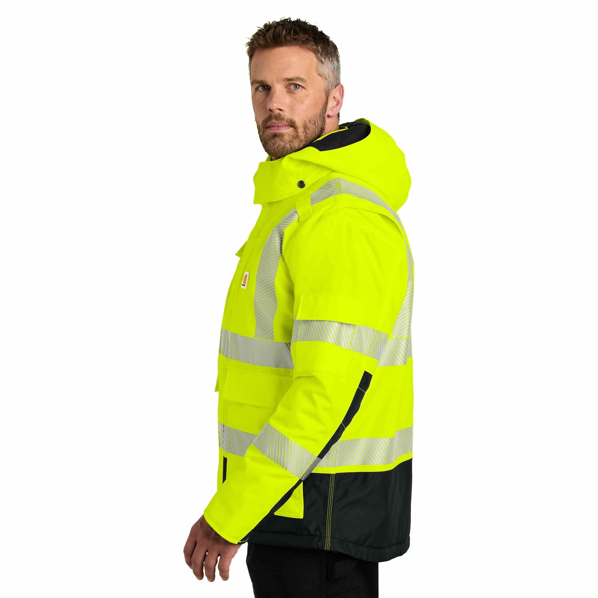 Carhartt High Visibility Class 3 Waterproof Heavyweight Insulated Jack