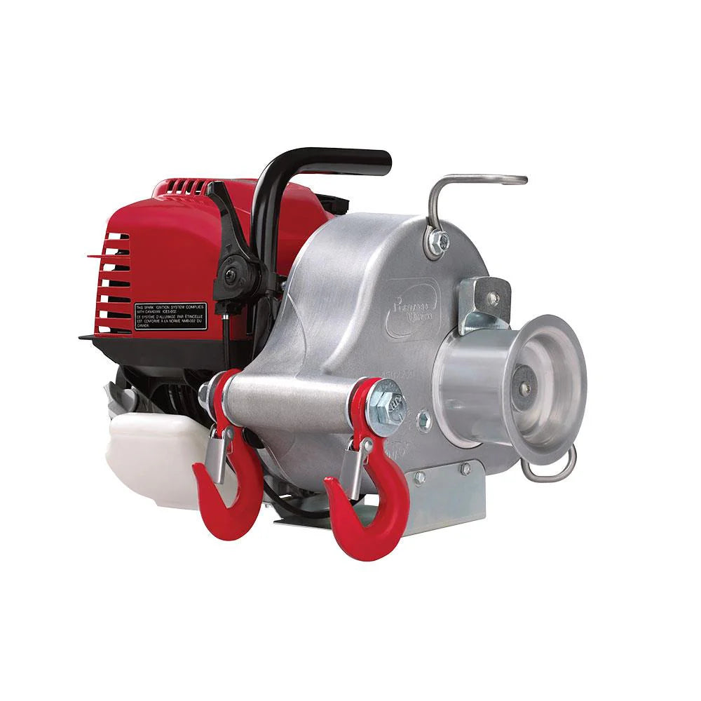 Portable Winch PCW3000-A Gas-Powered Pulling Winch, Honda GX35 Portable Winch PCW3000-A Gas-Powered Pulling Winch, Honda GX35