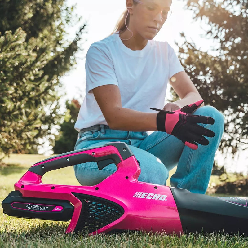 Echo eFORCE Cordless 56 Volt Blower - DPB-2500 - PINK Limited Edition