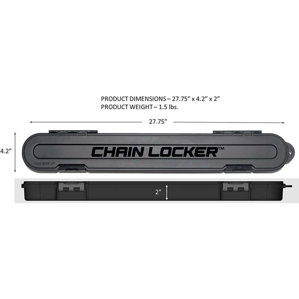 Chain Locker Original Chainsaw Chain Storage Case Orange Organization