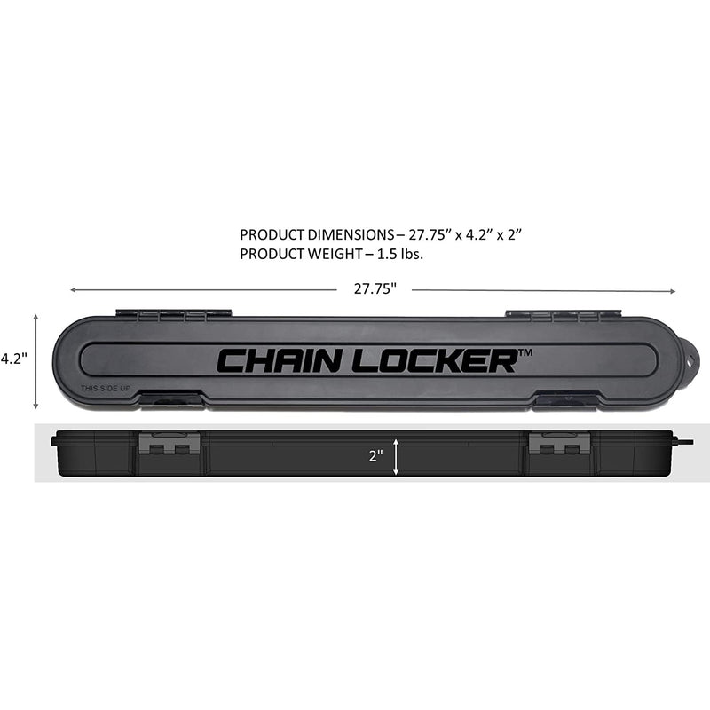 Chain Locker Original Chainsaw Chain Storage Case Orange Organization