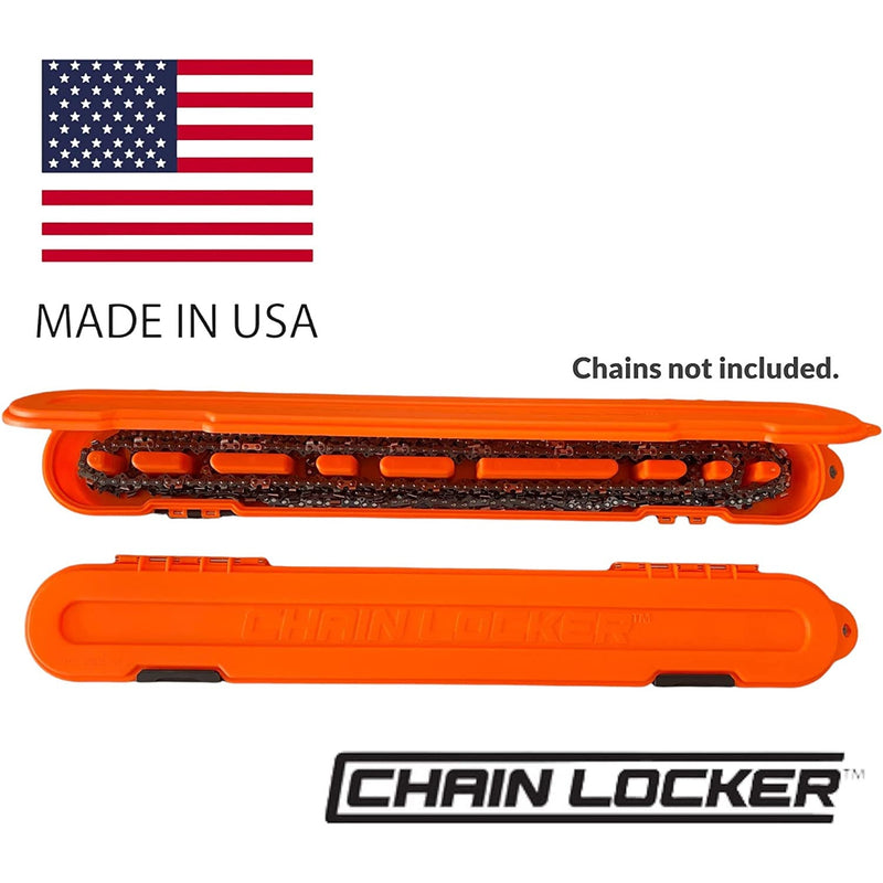 Chain Locker Original Chainsaw Chain Storage Case Orange Organization Box Universal