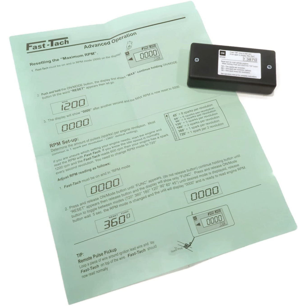 Tachometer Fast Tiny TACH - Handheld Fast Tach Wireless Tachometer - DTI-FT100