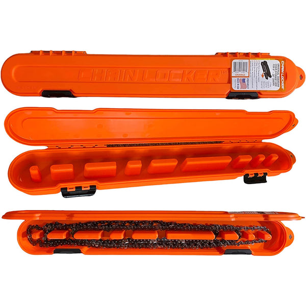 Chain Locker Original Chainsaw Chain Storage Case Orange Organization Box Universal
