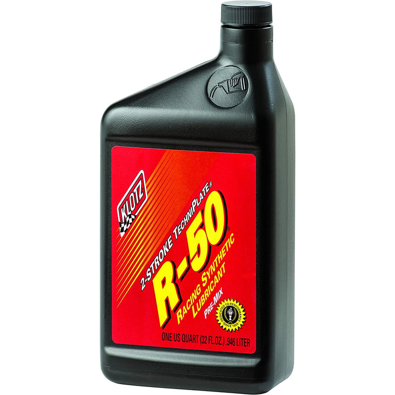 Klotz R-50 Racing TechniPlate® Synthetic 2-Stroke Premix Oil