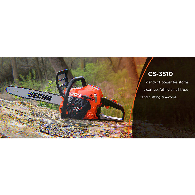 Echo CS-3510 Chain Saw - 34.4 CC - 2.01 HP*