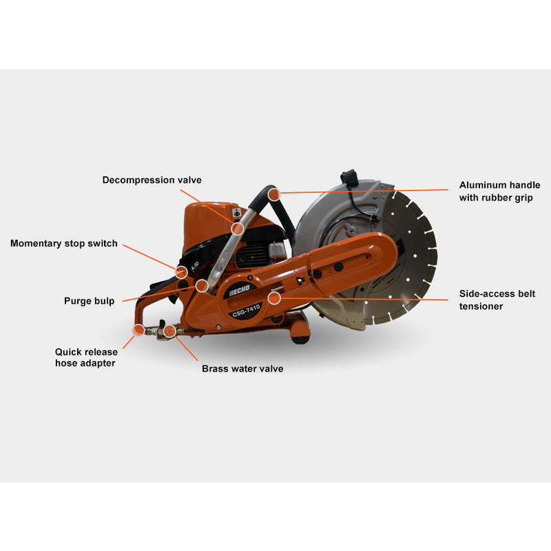 Echo CSG-7410-14 Gas Powered Cut-Off Saw (14 Inch)