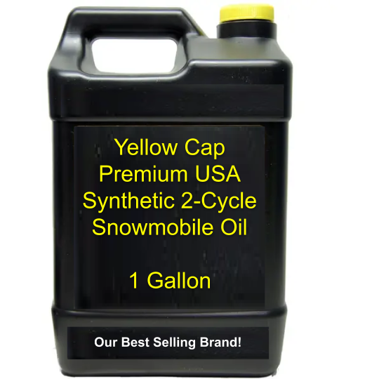 Yellow Cap Premium Snowmobile Oil