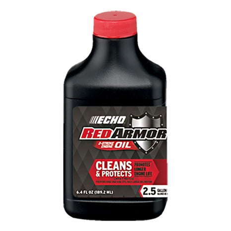 Red Armor 2 Cycle Oil (6.4 oz - Makes 2.5 Gallons at 50:1)